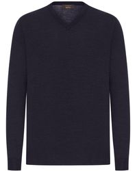 Zanone - V-Neck Sweater - Lyst