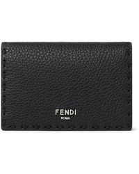 Fendi - Saddlery Card Holder - Lyst