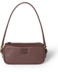 Miu Miu - Pouch in pelle - Lyst