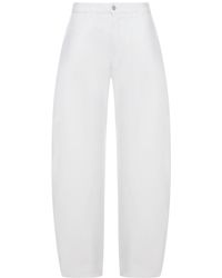 Alaïa - Low-Waisted Rounded Jeans - Lyst