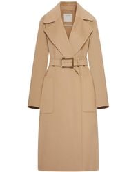 Sportmax - Pure Wool Robe Coat - Lyst