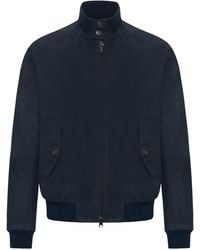 Baracuta - G9 Suede Jacket - Lyst