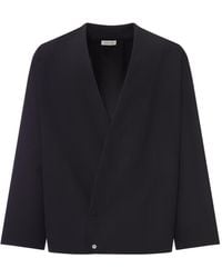 Fear Of God - Cropped Wool Jacket Without Lapel - Lyst