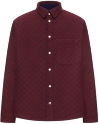 Gucci - Reversible Denim And Flannel Shirt - Lyst