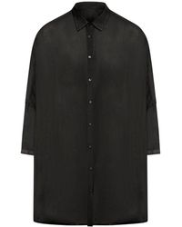 120% Lino - Oversized Linen Shirt - Lyst