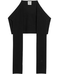 TOTEME - Scarf With Sleeves - Lyst