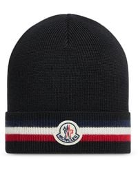 Moncler - Tricolor Wool Hat - Lyst