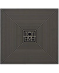 TOTEME - Signature Monogram Silk Scarf - Lyst