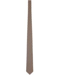 Lardini - Micro-Patterned Silk Tie - Lyst