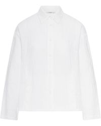 Transit - Linen Shirt With Classic Collar - Lyst