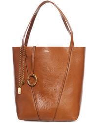 Chloé - Chloã Spin Small Tote Bag - Lyst
