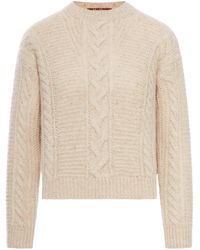 Max Mara - Boxy Alpaca Blend Sweater - Lyst