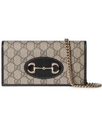 Gucci - 1955 Horsebit Wallet With Chain - Lyst