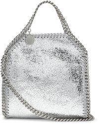 Stella McCartney - Shaggy Deer Matt Eco-Leather Micro Tote Bag - Lyst
