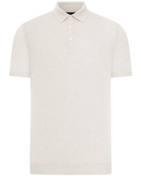Nome G - Short-Sleeved Cotton Tennis Polo - Lyst