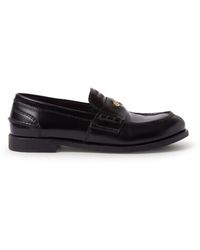 Miu Miu - Leather Loafers - Lyst