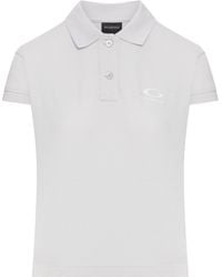 Balenciaga - Cotton Pique Polo Shirt With Sport Icon Logo - Lyst