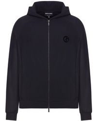 Giorgio Armani - Blouson With Zip And Hood - Lyst