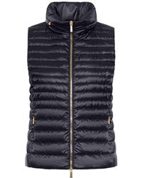 Moorer - Villan Padded Vest - Lyst