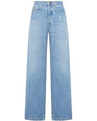 Lois - Skater Loose Wide Leg Jeans - Lyst