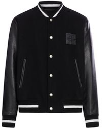 Givenchy - Giubbotto Bomber Con Logo - Lyst