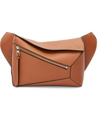 Loewe - Small Puzzle Belt Bag In Classic Calfskin - Lyst