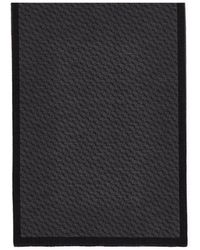 Saint Laurent - Sciarpa cassandre in cashmere e jacquard di seta - Lyst