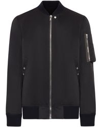 Rick Owens - Padded Bomber Jacket With Zip - Lyst