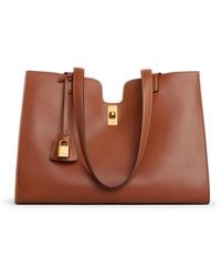 Celine - Medium 16 Cabas Bag In Smooth Leather Calfskin - Lyst
