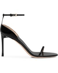 Tom Ford - Vertigo Patent Leather Sandal With Ankle Strap - Lyst