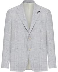 Lardini - Single-Breasted Tailored Blazer - Lyst
