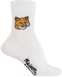 Maison Kitsuné - Maison Kitsune Fox Head Sock - Lyst