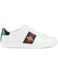 white gucci sneakers womens
