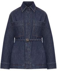 Fendi - Go-To Denim Jacket - Lyst