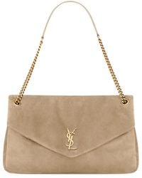 Saint Laurent - Calypso Large Suede Bag - Lyst
