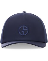 Giorgio Armani - Baseball Cap With Embroidered Logo - Lyst