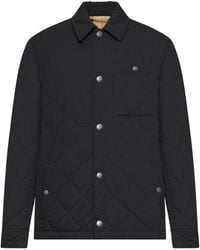 Burberry - Reversible Quilted Nylon Overshirt - Lyst
