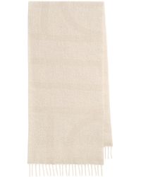 TOTEME - Sciarpa in jacquard con monogram - Lyst