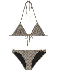 Gucci - GG Stretch Jersey Bikini - Lyst