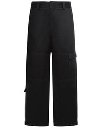Gucci - Cargo Pants In Cotton Drill With Patch - Lyst