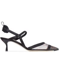 Fendi - Colibri' Lite Slingback With Medium Heel - Lyst