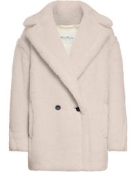 Max Mara - Olga Teddy Bear Alpaca Wool Coat - Lyst