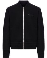 Givenchy - 4g Stars Wool Bomber Jacket - Lyst