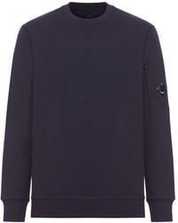 C.P. Company - Crew Neck Fleece Sweatshirt - Lyst