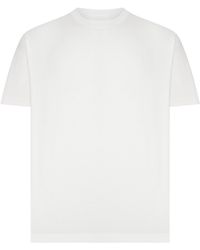 Etro - Rome Cotton T-Shirt With Embroidered Logo - Lyst