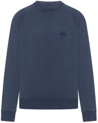 Maison Kitsuné - Felpa con applicazione - Lyst