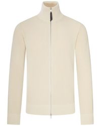 Maison Margiela - Jersey Knit Cardigan With Zip - Lyst