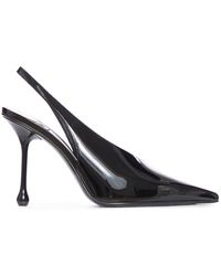 Jimmy Choo - Slingback isa 95 in vernice - Lyst