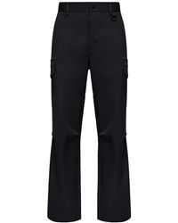 Moncler - Cotton Blend Gabardine Cargo Pants - Lyst