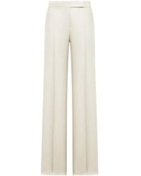 Max Mara - Badesse Tailored Linen Trousers - Lyst